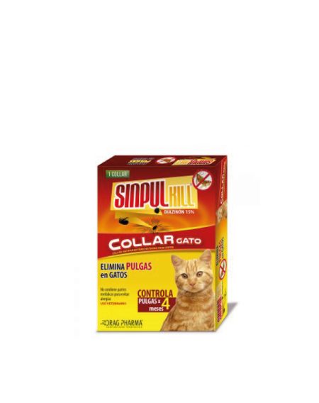sinpul collar antipulgas para gatos