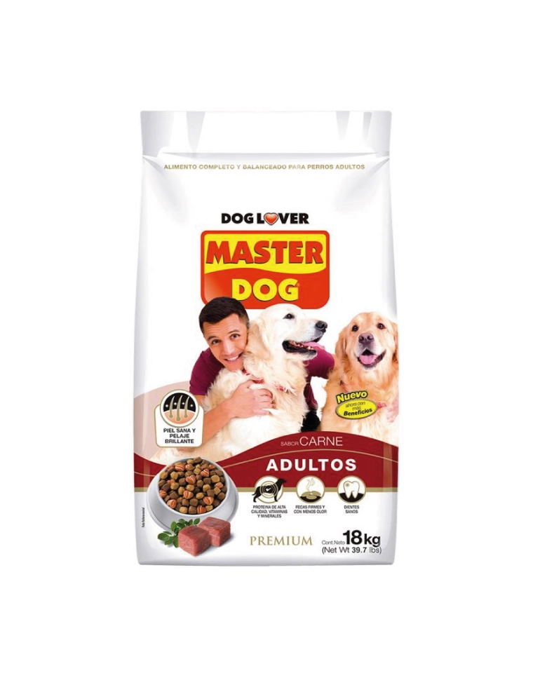 Master Dog Adulto Sabor Carne 18kg Master Dog Adulto Sabor Carne 18kg