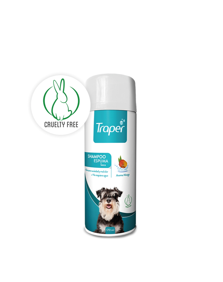 traper-shampoo-en-espuma-perros traper-shampoo-en-espuma-perros
