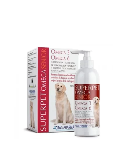 Superpet Senior Omega 3 y 6