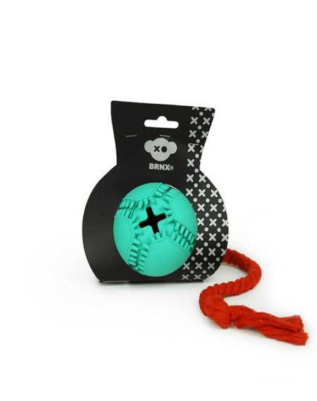 BRNX Juguete Perro Pelota con Cuerda