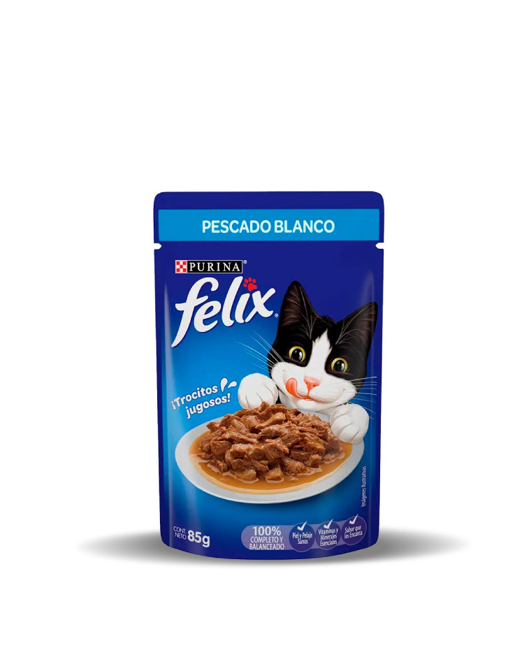 Felix Pouch Pescado Blanco 85g Felix Pouch Pescado Blanco 85g