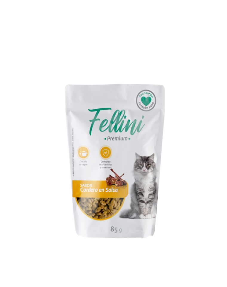 Fellini Pouch Cordero en Salsa Fellini Pouch Cordero en Salsa