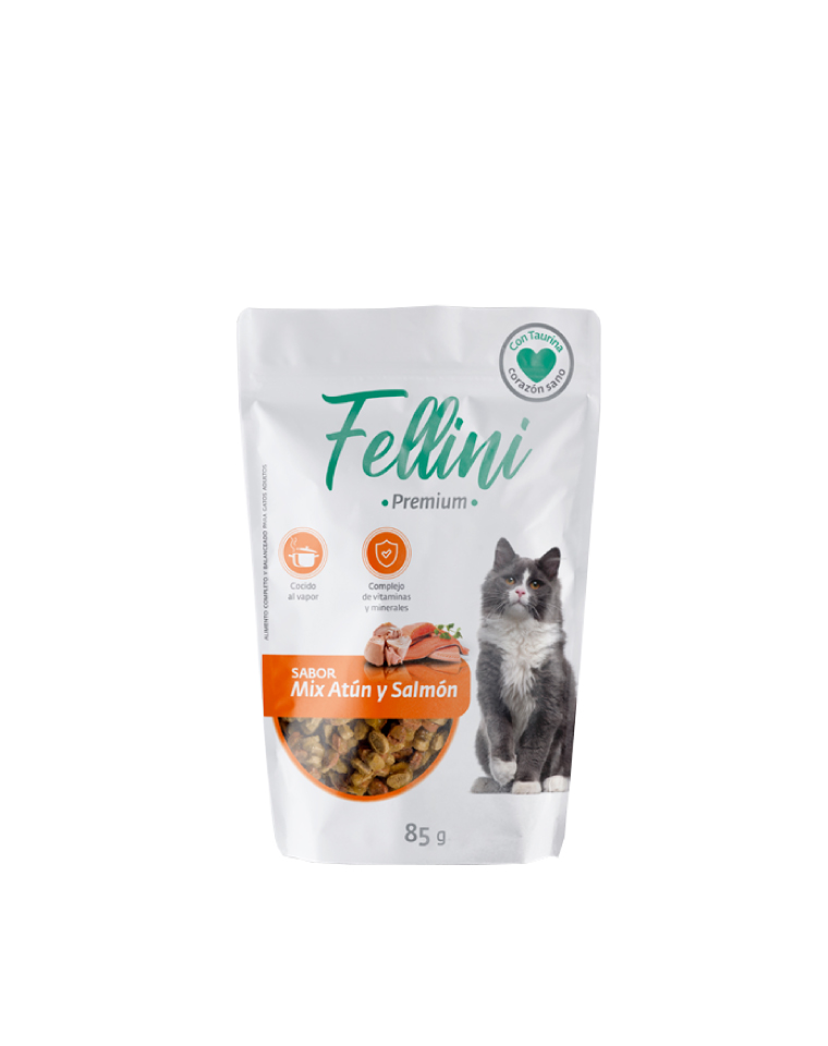 Fellini Pouch Atún y Salmón Fellini Pouch Atún y Salmón