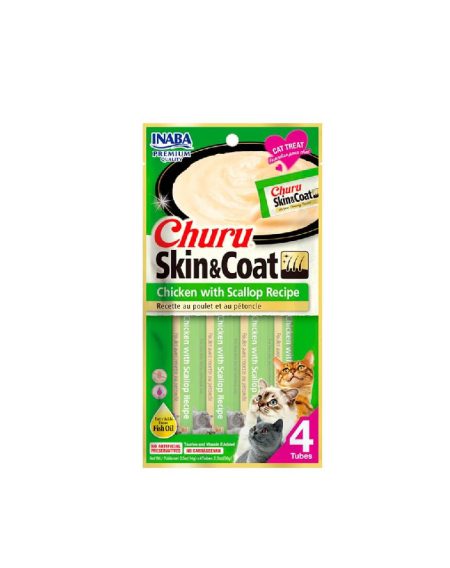 Churu Skin&Coat Pollo con Ostión