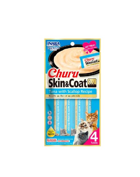 Churu Skin&Coat Atún con Ostión