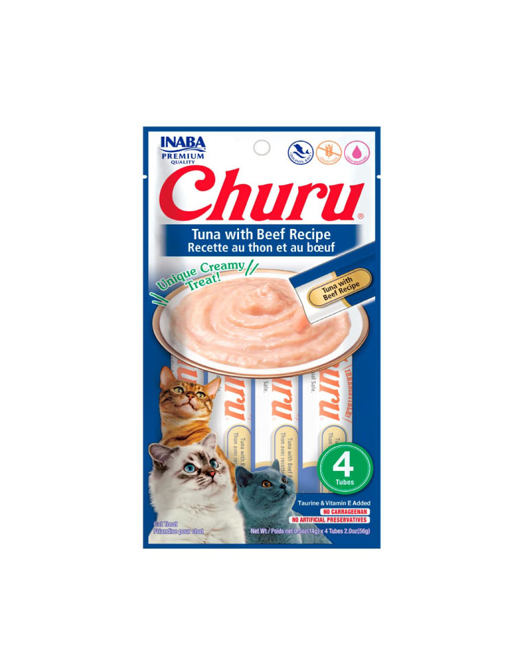 Churu Receta Atún con Carne