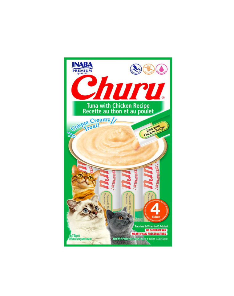 Churu Receta Atún con Pollo