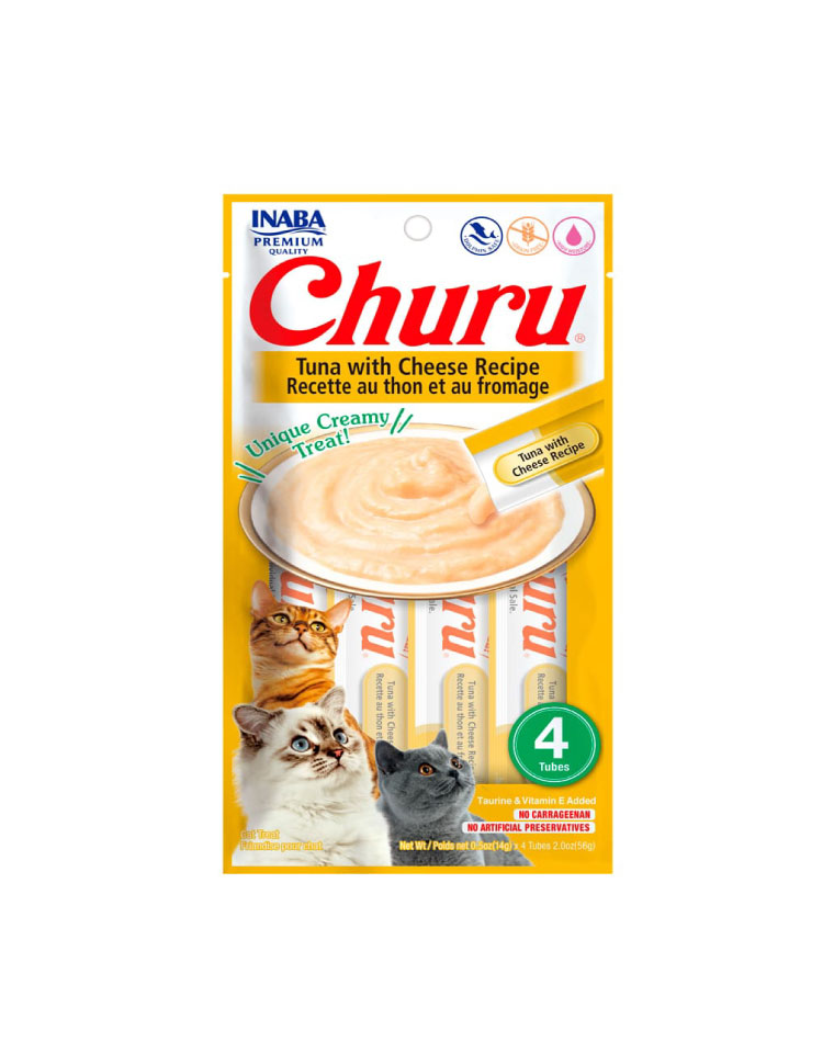 Churu Receta Atún con Queso