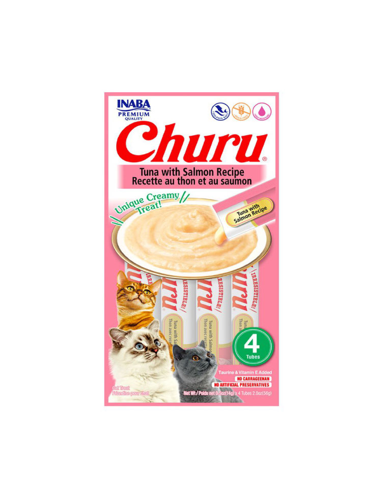 Churu Receta Atún con Salmón