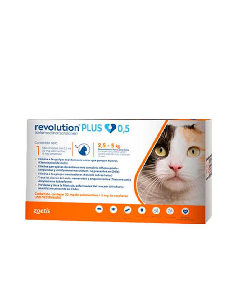 Revolution Plus Gato 2,5 a 5kg