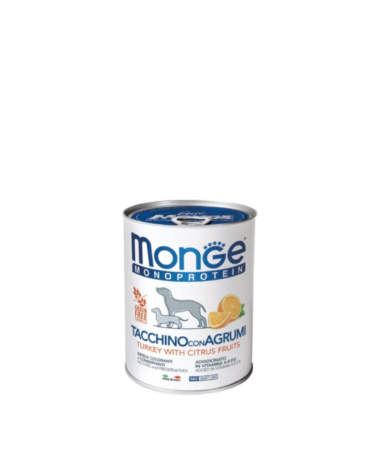 Monge Lata Pavo con Frutas