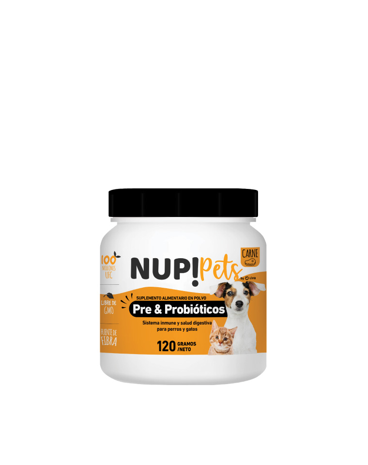 Nup!Pets Pre & Probióticos Carne