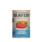 Bravery Lata Perro Atún y Vegetales