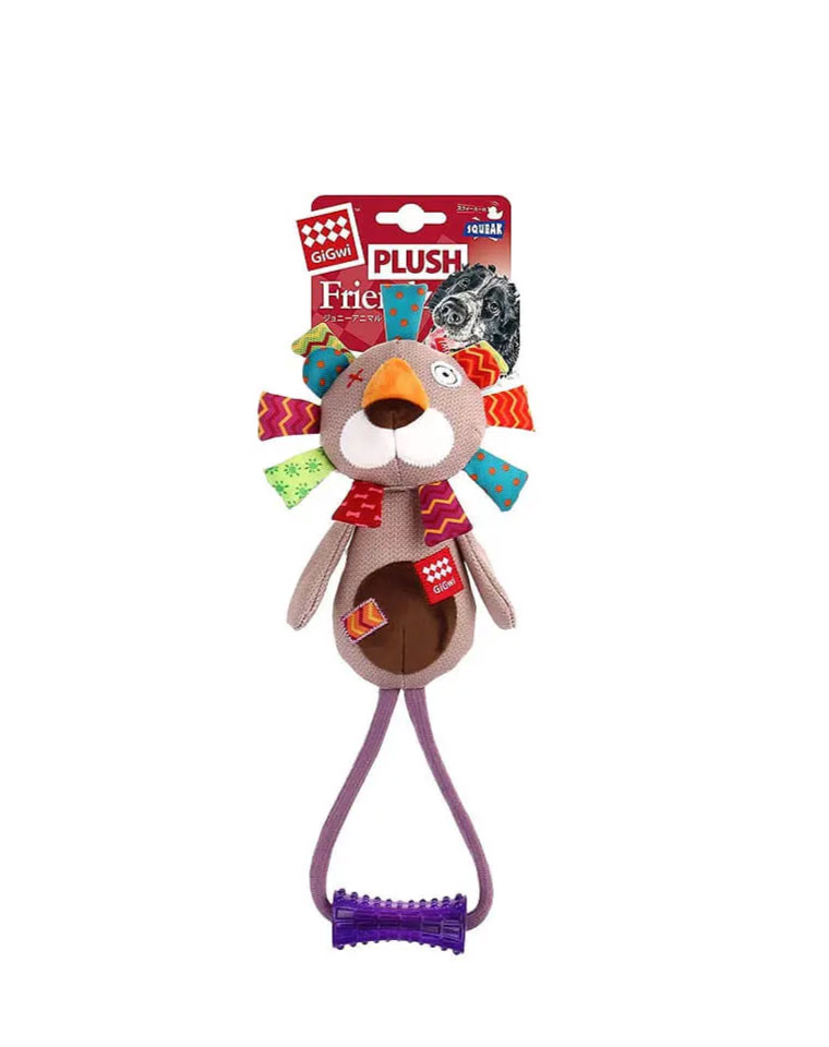 GiGwi Plush Friendz con Johnny Sticks