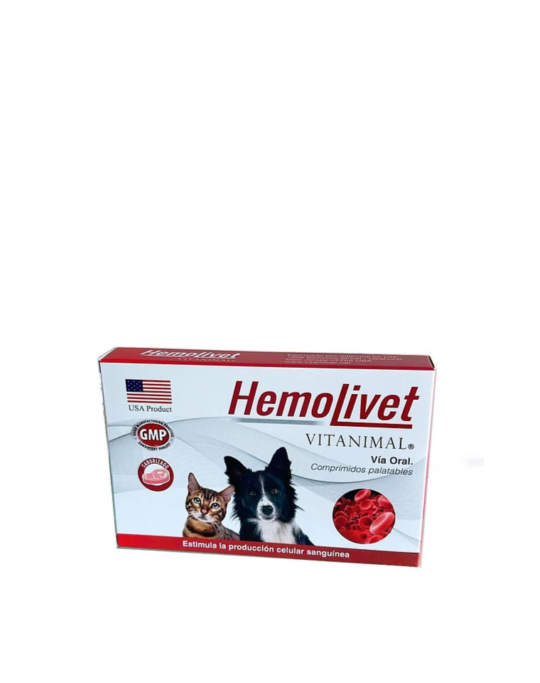 Hemolivet 10 comprimidos