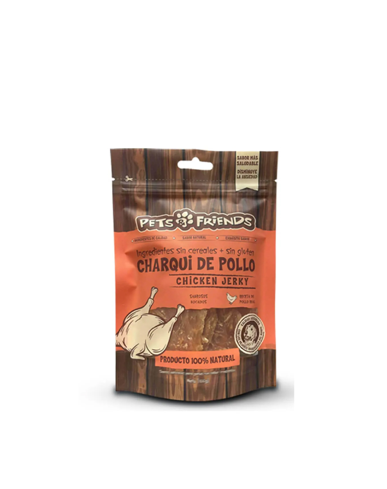 Pets&Friends Charqui de Pollo 100g