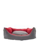 Fabotex Cama Reversible Rojo y Gris S - Imagen 2