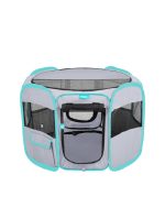 Pawdle Corral para Mascotas Gris