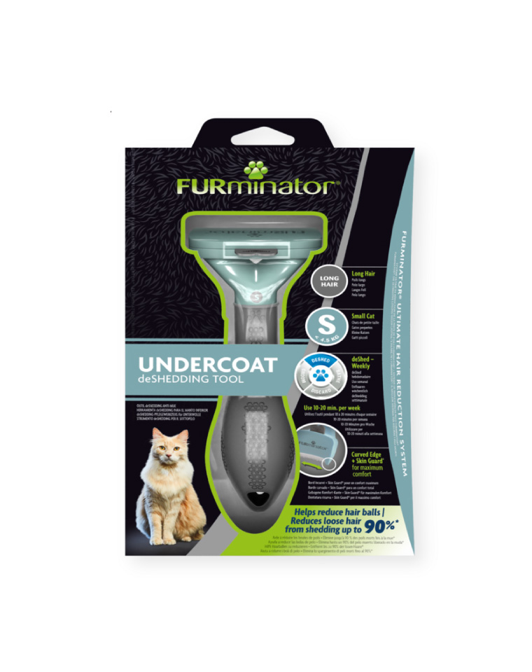 FURminator Gato Pequeño Pelo Largo
