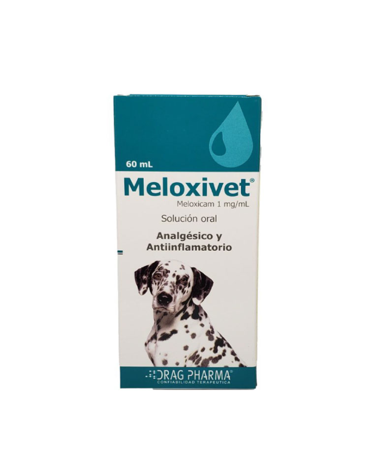 Meloxivet Analgésico y Antiinflamatorio 60mL