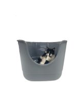 Arenero Abierto Color Gris