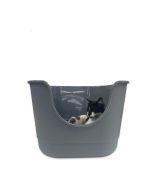 Arenero Abierto Color Gris