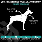 StreetDogs Arnés Comfort para Perros Negro - Imagen 2