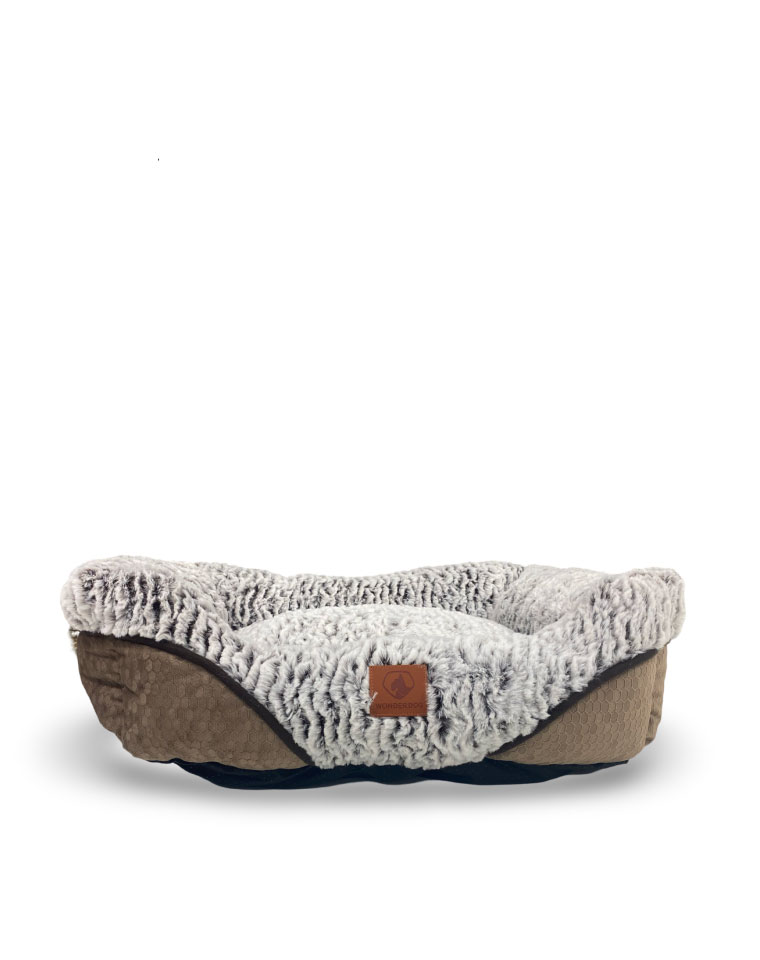 Wonder Dog Cama Acolchada Mascotas Café