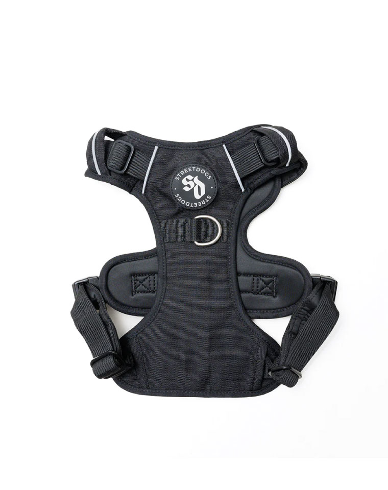 StreetDogs Arnés Comfort para Perros Negro