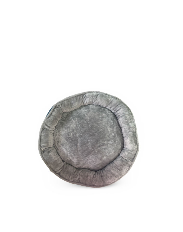 Wonder Dog Cama Redonda Acolchada Azul