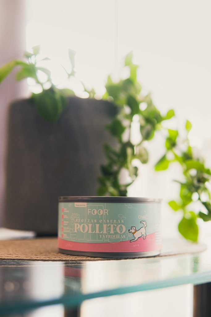 FOOR Lata Gato Recetas Caseras Pollito 160g