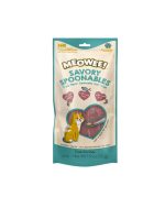 Meowee! Snack Húmedo Salmón, Atún y Krill 56g