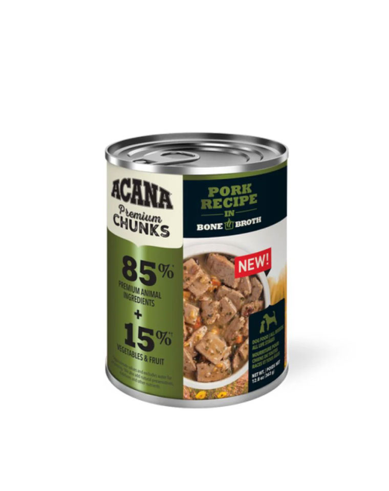 Acana Lata Perro Receta de Cerdo 373g