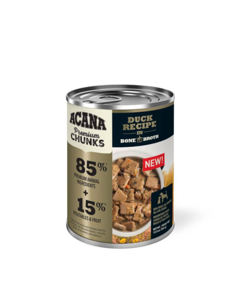 Acana Lata Perro Receta de Pato 363g