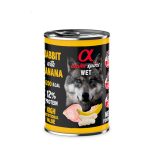 Alpha Spirit Lata Perro Conejo y Plátano 400g