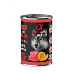 Alpha Spirit Lata Perro Ternera con Melón 400g