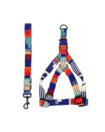 Arnés para Perros Tipo H Abstracto Talla M