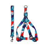 Arnés para Perros Tipo H Geométrico Talla L