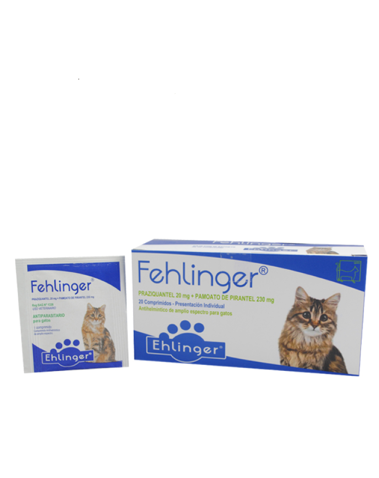 Fehlinger Antiparasitario Interno Gato 1comprimido