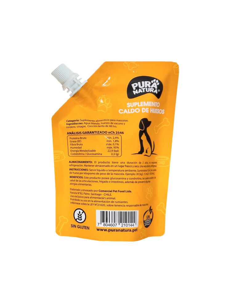 Pura Natura Caldo de Huesos Perros & Gatos