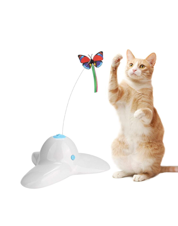Juguete Interactivo para Gatos Mariposa Voladora