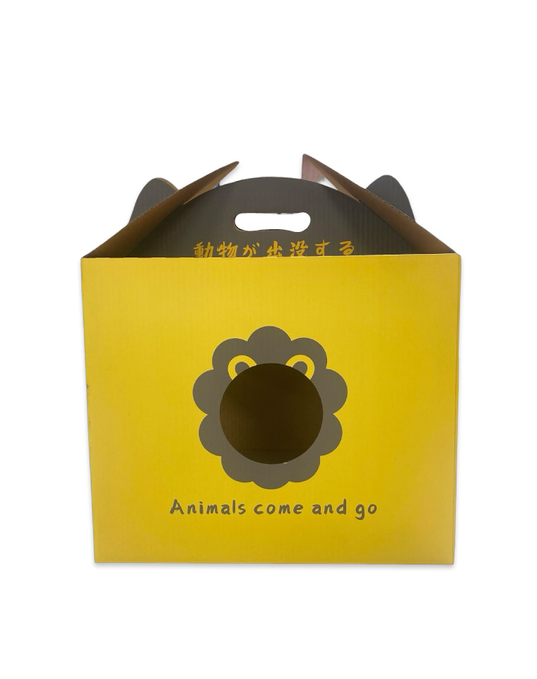 Casa Rascador para Gatos Cartón