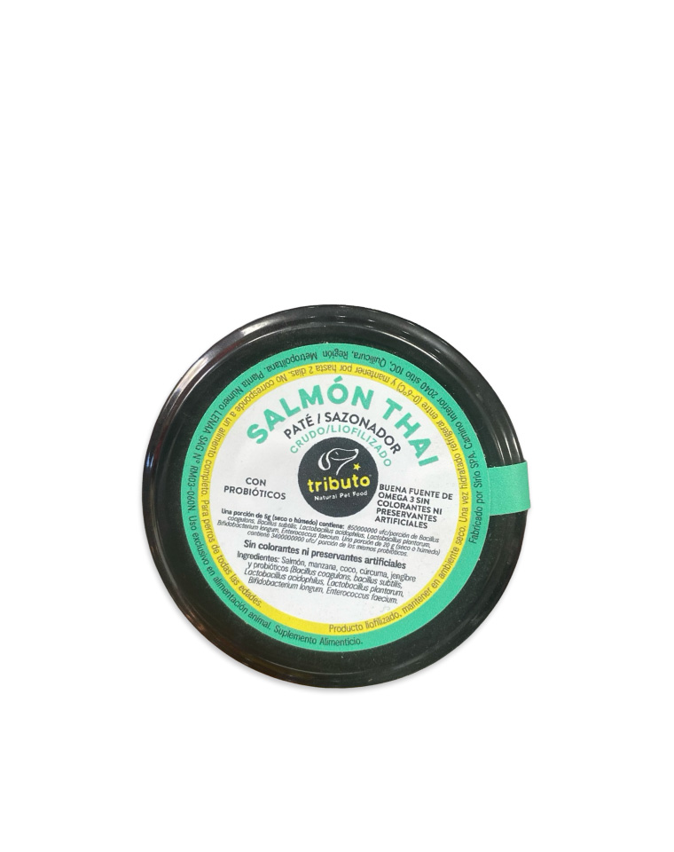 Tributo Paté Sazonador Salmón Thai 80g