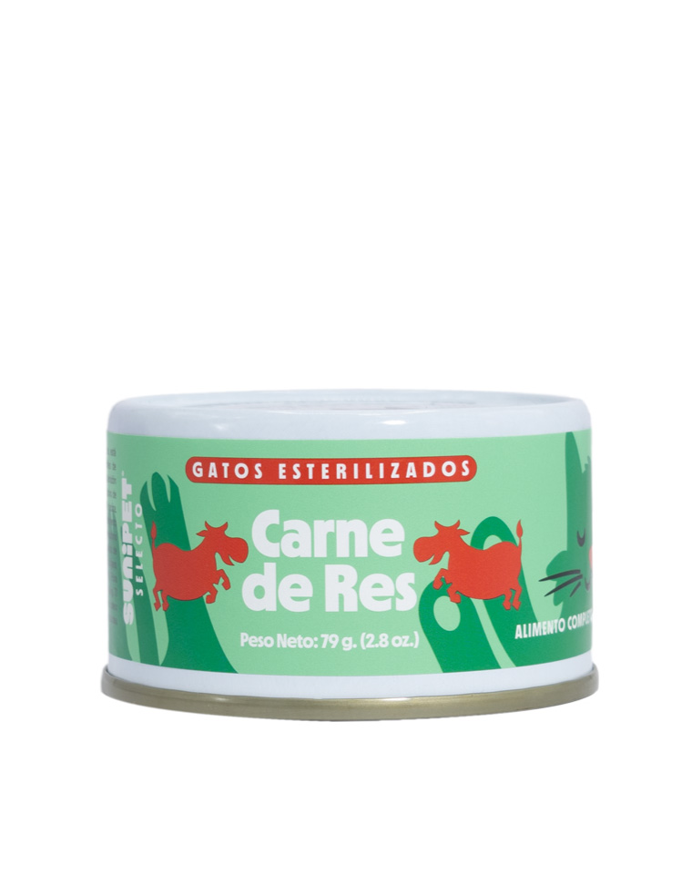 SuniSelecto lata Esterilizados Res 79g